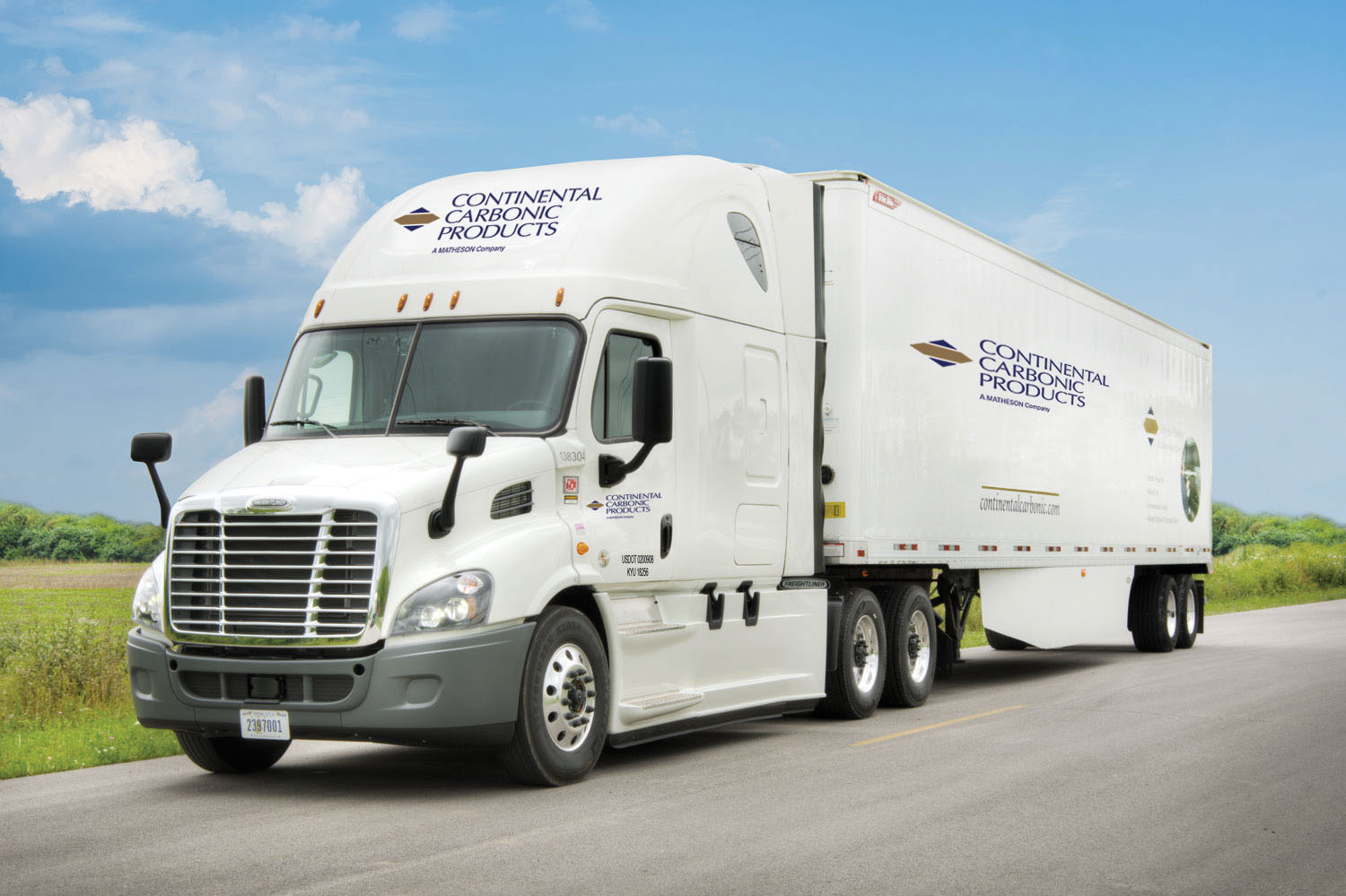 Commerical Dry Ice Truck